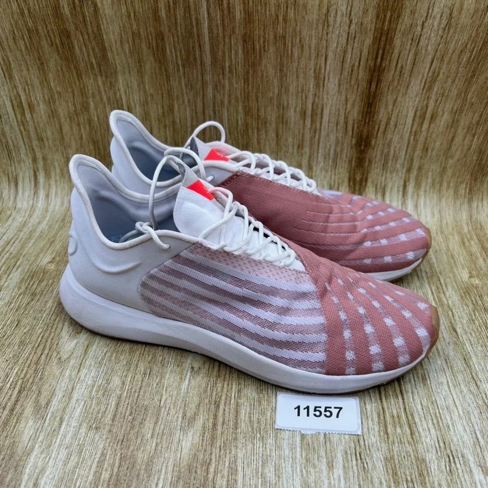 Saysh One Lifestyle Sneakers Women's Size 9 Heather Rose White Allyson Felix
